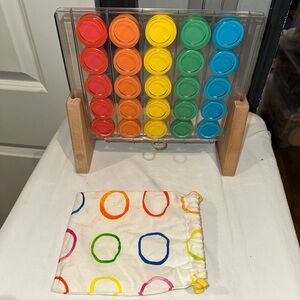 Lovevery Connect 4 type Drop & Match Dot Catcher